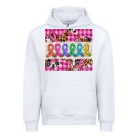 White western colorfull cancer ribbon Urban Hoodie - AdoDesignShop