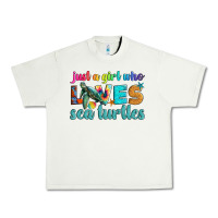 Pistachio just a girl who loves sea turtle Urban Heavy Tee - Artiststas