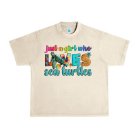 Sandshell just a girl who loves sea turtle Urban Heavy Tee - Artiststas