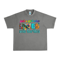 Tornado just a girl who loves sea turtle Urban Heavy Tee - Artiststas