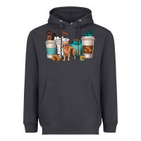 Smoke golden retriever dog coffee cups Heavyweight Hoodie - texasbilliewilder