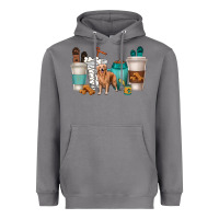 Storm golden retriever dog coffee cups Heavyweight Hoodie - texasbilliewilder