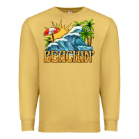 Antique Gold beachin Premium Sweatshirt - texasbilliewilder