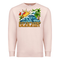 Pale Pink beachin Premium Sweatshirt - texasbilliewilder