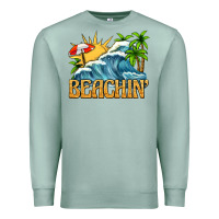 Seafoam beachin Premium Sweatshirt - texasbilliewilder