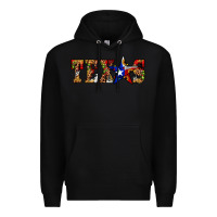 Black texas christmas Premium Hoodie - JahusDesignShop