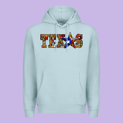 Texas Christmas Premium Hoodie Designed By Jahusdesignshop