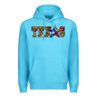 Ocean Blue texas christmas Premium Hoodie - JahusDesignShop