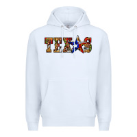White texas christmas Premium Hoodie - JahusDesignShop