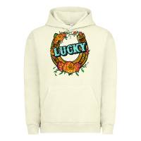 Pigment Pistachio horseshoe lucky Urban Hoodie - JahusDesignShop