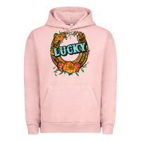Pigment Salmon horseshoe lucky Urban Hoodie - JahusDesignShop