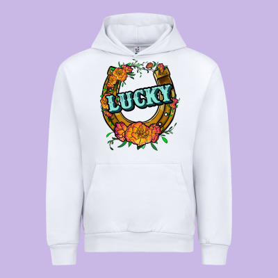 Horseshoe Lucky Urban Hoodie Designed By Jahusdesignshop