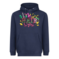 Navy hair stylist Heavyweight Hoodie - texasbilliewilder
