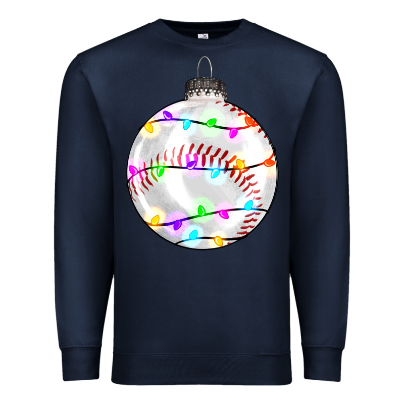 Christmas Baseball Premium Sweatshirt by RanaPortraitStore | Teevron