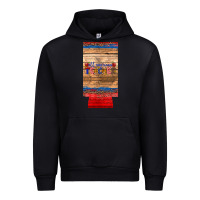 Black all american teacher 12 oz slim can cooler Urban Hoodie - Artiststas