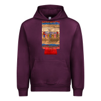 Mauve Wine all american teacher 12 oz slim can cooler Urban Hoodie - Artiststas