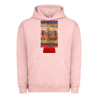 Pigment Salmon all american teacher 12 oz slim can cooler Urban Hoodie - Artiststas