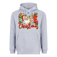 Heather Grey love christmas Heavyweight Hoodie - Zillion Design Studio
