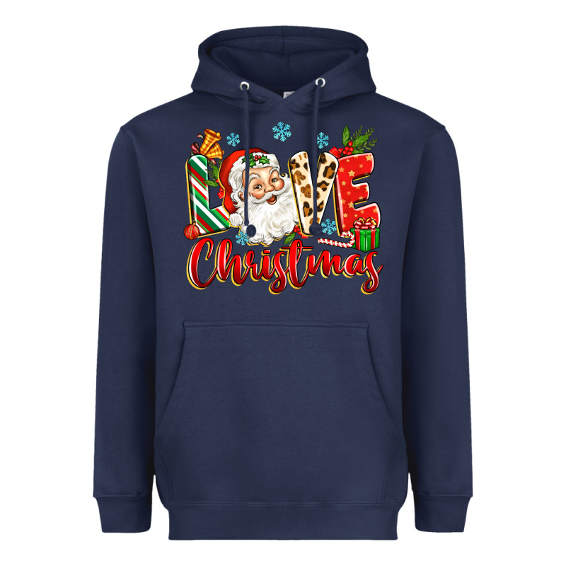 Love Christmas Heavyweight Hoodie by Zillion Design Studio | Teevron