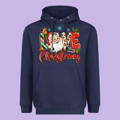 Heavyweight Hoodie love christmas