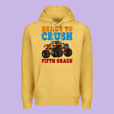 Ready To Crush Fifth Grade Premium Hoodie Designed By Artiststas