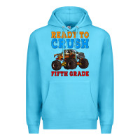 Ocean Blue ready to crush fifth grade Premium Hoodie - Artiststas