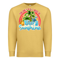 Antique Gold beer and sunshine Premium Sweatshirt - texasbilliewilder
