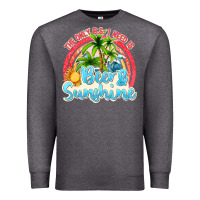 Charcoal Heather beer and sunshine Premium Sweatshirt - texasbilliewilder