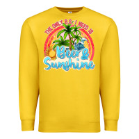 Lemon beer and sunshine Premium Sweatshirt - texasbilliewilder