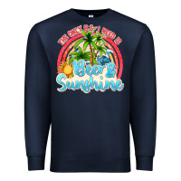 Navy beer and sunshine Premium Sweatshirt - texasbilliewilder