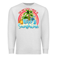 Oatmeal Heather beer and sunshine Premium Sweatshirt - texasbilliewilder
