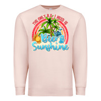 Pale Pink beer and sunshine Premium Sweatshirt - texasbilliewilder