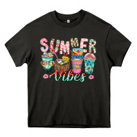 Asphalt Summer Vibes Heavy Core Tee - CowhideDigitalArt