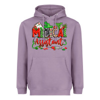 Lavender christmas medical assistant Heavyweight Hoodie - Zillion Design Studio
