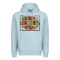 Blue Mist merry christmas y'all Premium Hoodie - JahusDesignShop