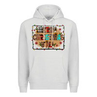 Dove Grey merry christmas y'all Premium Hoodie - JahusDesignShop