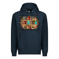 Navy merry christmas y'all Premium Hoodie - JahusDesignShop