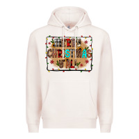 Pale Pink merry christmas y'all Premium Hoodie - JahusDesignShop