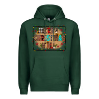 Sports Green merry christmas y'all Premium Hoodie - JahusDesignShop