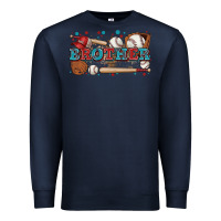 Navy brother baseball Premium Sweatshirt - Zillion Design Studio