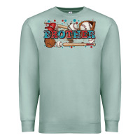Seafoam brother baseball Premium Sweatshirt - Zillion Design Studio