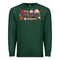 Sports Green brother baseball Premium Sweatshirt - Zillion Design Studio