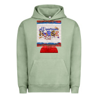 Pigment Oil Green all american nurse 12 oz regular can cooler Urban Hoodie - Artiststas