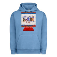 Pigment Pebble Blue all american nurse 12 oz regular can cooler Urban Hoodie - Artiststas