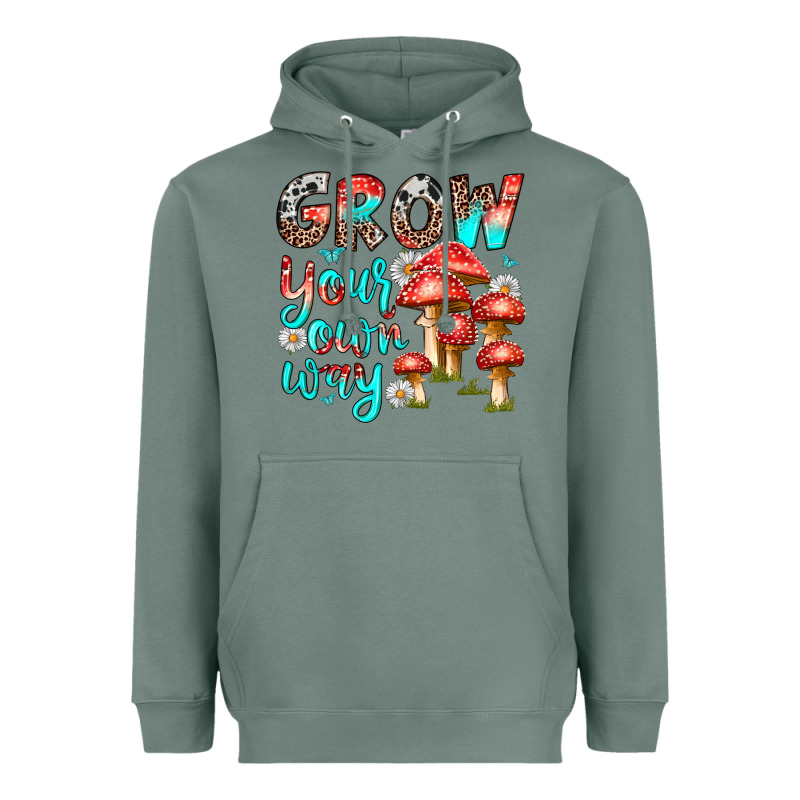 Grow Your Own Way Heavyweight Hoodie by texasbilliewilder | Teevron