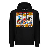 Black hockey gnomes Premium Hoodie - AdoDesignShop