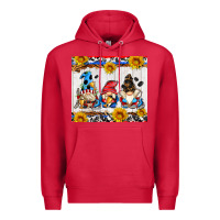 Cardinal hockey gnomes Premium Hoodie - AdoDesignShop