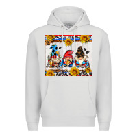 Dove Grey hockey gnomes Premium Hoodie - AdoDesignShop
