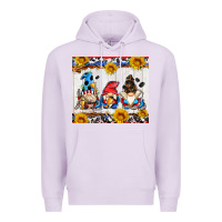 Lilac hockey gnomes Premium Hoodie - AdoDesignShop