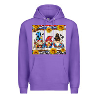 Purple hockey gnomes Premium Hoodie - AdoDesignShop